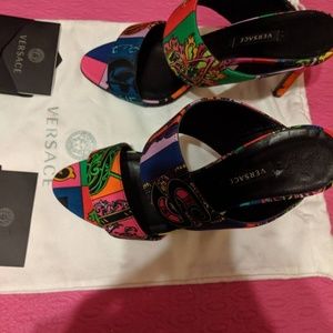 Versace Stiletto Mule